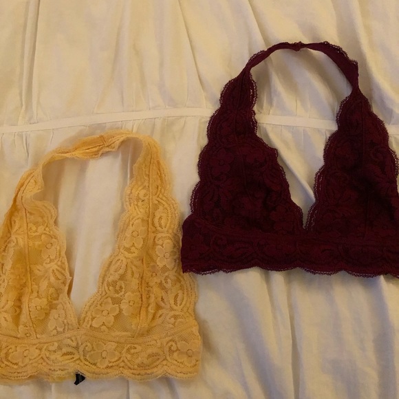 Out from Under Lace Halter Bralettes - Picture 3 of 5